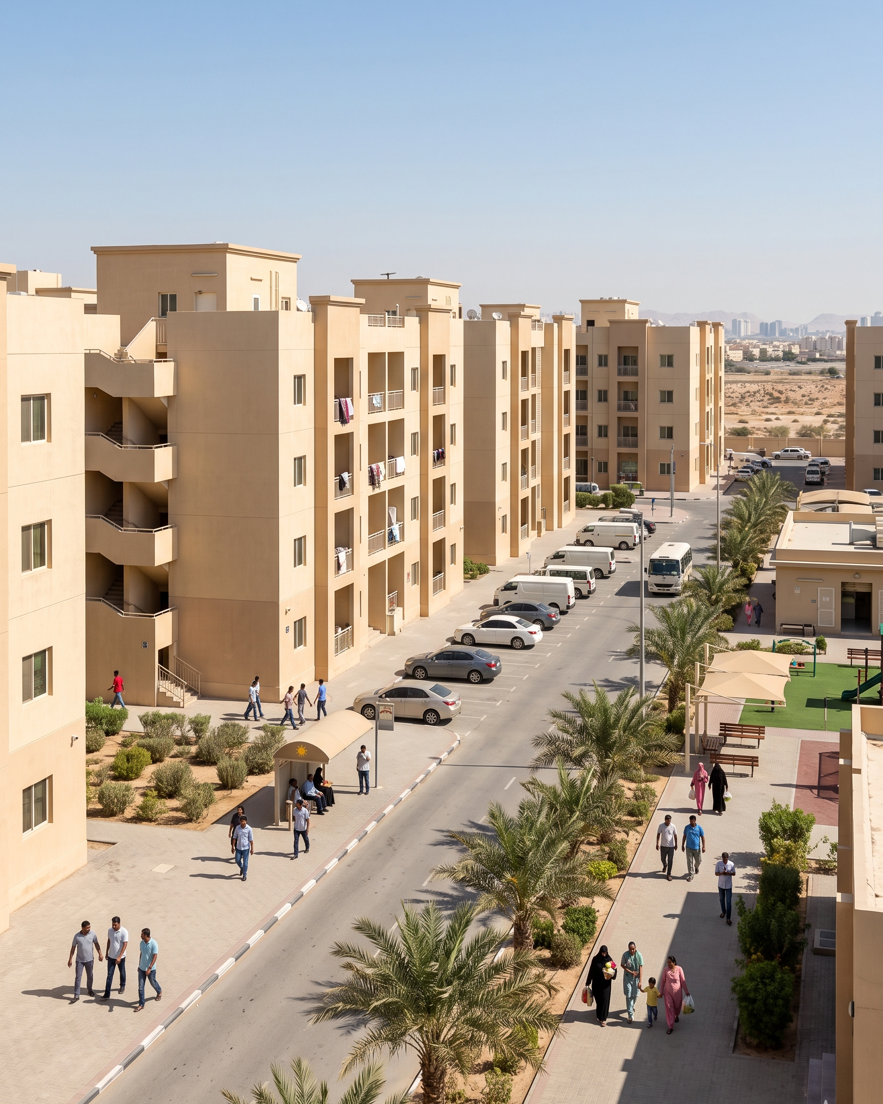 Staff Housing Compounds