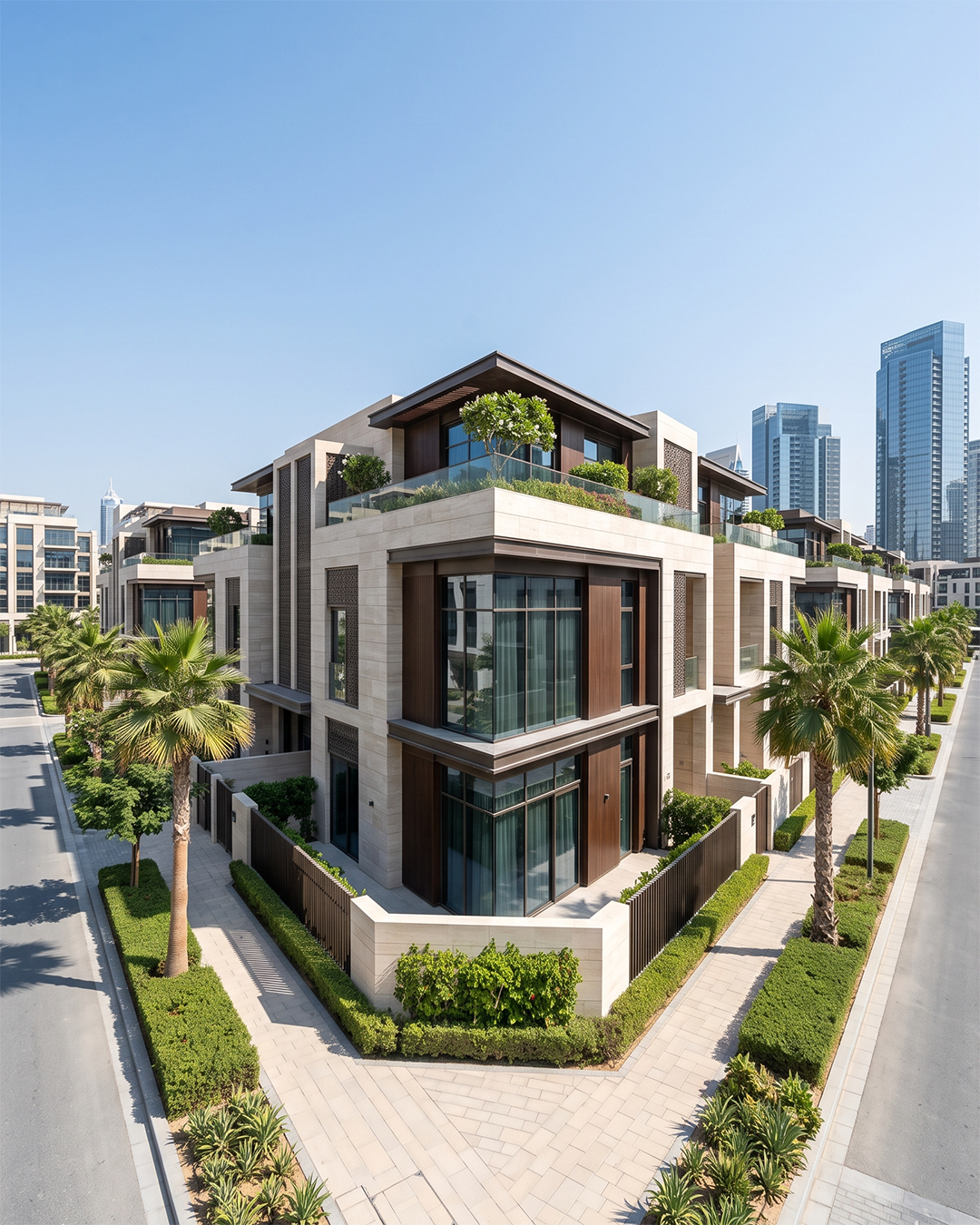 Corner Townhouses